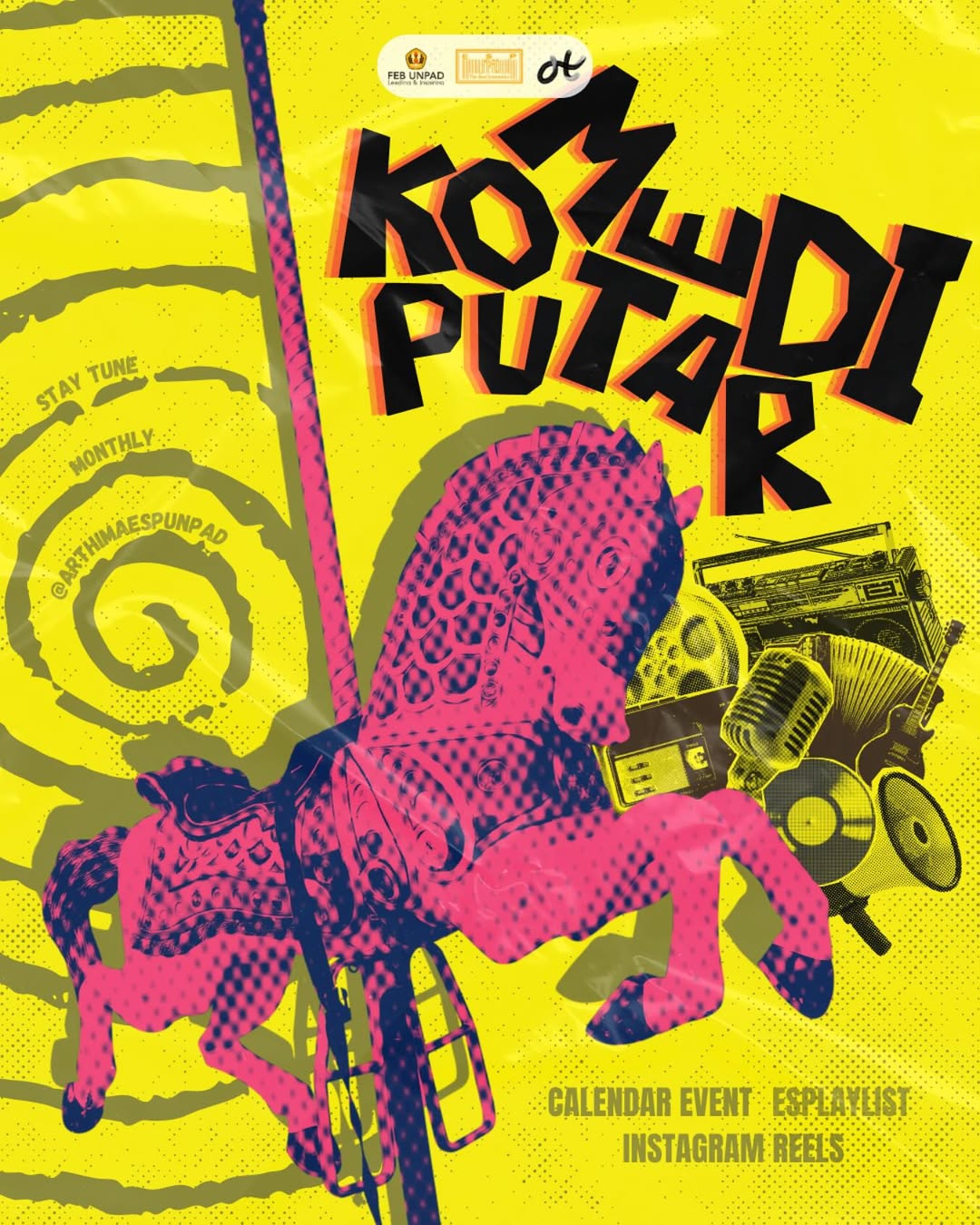 [apa sih komedi putar teh]ada yang baru nih dari art! 💥calendar event + esplaylist + instagram