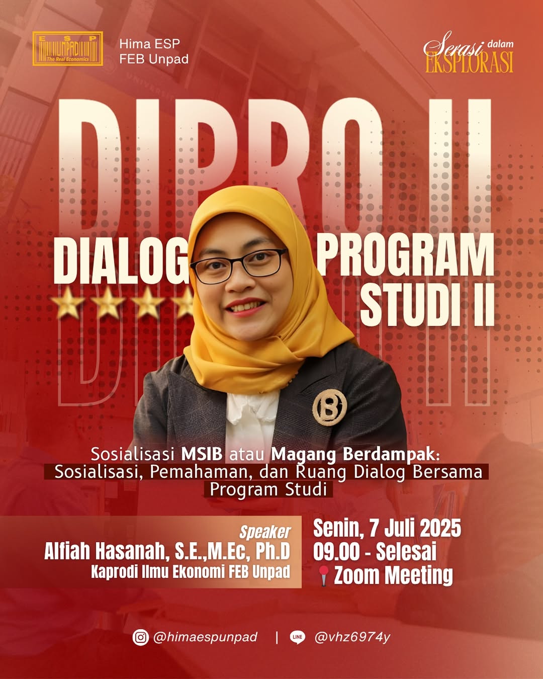 [dialog bersama programstudi ii online]halo, mahasiswa ie!dialog bersama program studi kembali h