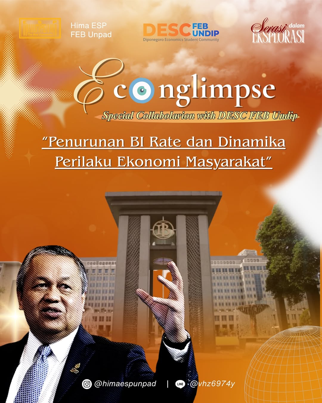 [special collaboration economic glimpses]“penurunan bi rate dan dinamika ekonomi masyarakat”writ